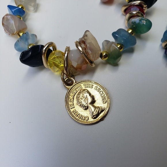 Mixed stones bracelet set - Picture 2 of 5